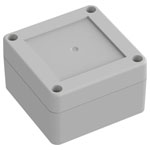 TRU COMPONENTS TC-13865048 Enclosure 75x75x45mm Light Grey ABS