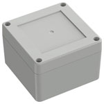TRU COMPONENTS TC-13865064 Enclosure light grey ABS 90x90x60mm