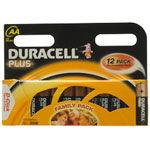 Duracell Plus MN1500 AA Batteries - Pack of 12