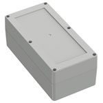 TRU COMPONENTS TC-13865144 Industrial casing light grey ABS 200x100x75mm