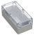 TRU COMPONENTS TC-13865148 Enclosure Light grey/Transparent ABS/PC 200x100x75mm