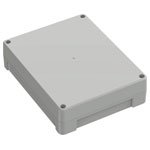 TRU COMPONENTS TC-13865184 Industrial casing light grey ABS 240x191.3x61.7mm