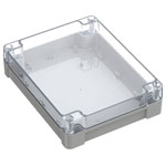 TRU COMPONENTS TC-13865196 Industrial enclosure PC light grey 240x191.3x61.7mm