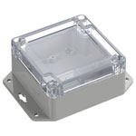 TRU COMPONENTS TC-13865236 Enclosure Light grey ABS-PC 121.5x90x45mm