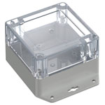 TRU COMPONENTS TC-13865252 Enclosure Light grey 121.5x91.5x60mm ABS-PC