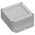 TRU COMPONENTS TC-13865264 Enclosure light grey ABS 136.5x106.5x45mm
