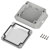 TRU COMPONENTS TC-13865276 Industrial casing light grey PC 136.5x106.5x45mm