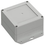 TRU COMPONENTS TC-13865280 Enclosure 136.5x106.5x60.1mm ABS Light Grey