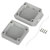 TRU COMPONENTS TC-13865280 Enclosure 136.5x106.5x60.1mm ABS Light Grey