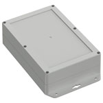 TRU COMPONENTS TC-13865328 Industrial casing 243.5x141.5x60.1mm ABS light grey