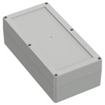 TRU COMPONENTS TC-13865344 Enclosure Light grey PC 240.2x120x75.1mm