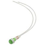 TRU COMPONENTS TC-6648784 Standard indicator light with bulb Green 1 pc