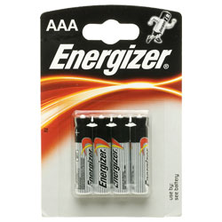 Energizer Classic AAA Batteries - Pack of 4