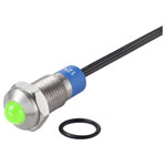 TRU COMPONENTS TC-7495164 LED bulb Green 12 V DC/AC Industrial panel indicator