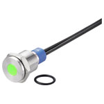 TRU COMPONENTS TC-7495180 LED bulb Green 12V DC/AC Industrial Panel Indicator