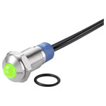 TRU COMPONENTS TC-7495196 LED bulb Green 12 V DC/AC Industrial Panel Indicator