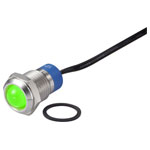 TRU COMPONENTS TC-7495228 LED bulb Green 12 V DC AC Indicator Light