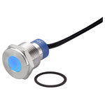 TRU COMPONENTS TC-7495248 LED bulb Blue 12V DC/AC Industrial Panel Indicator