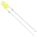 TRU COMPONENTS TC-9510476 LED wired 3 mm Yellow Circular 100 mcd 60° 20 mA