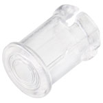TRU COMPONENTS TC-9903020 Diffusor Transparent for LED 5 mm 7.1x10.9 mm