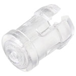TRU COMPONENTS TC-9903024 Diffusor Transparent for 3mm LED 4.8x7.5mm Caps