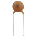 TRU COMPONENTS TC-K22PF500V Ceramic capacitor THT 22 pF 500 V 5 percent