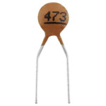 TRU COMPONENTS TC-K47NF5 Ceramic capacitor THT 47 nF 100 V 20% Ceramic