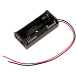 Keystone 2469 Battery Holder for 2 x AAA with 150mm Flying Leads