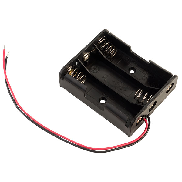 Keystone 2465 Batterie Support pour 3 x AA-et câbles volants 