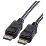 Value 11.99.5609 DisplayPort Cable DisplayPort to DisplayPort 10m Black Shielded
