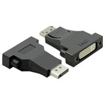 Value 12.99.3157 DisplayPort/DVI Adapter Cable Black 0.15m DisplayPort Plug