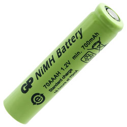 Industrial NiMH Cell AAA Batteries Plain 700mAh