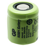 Industrial NiMH Cell 1/3AA Batteries Plain 250mAh