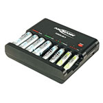 Ansmann 1001-0006-UK Powerline 8 NiMH Battery Charger 1-8 AA/AAA