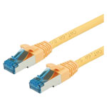 Value 21.99.1934 RJ45 Network Cable CAT 6A S/FTP 0.30 m Yellow