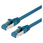Value 21.99.1950 RJ45 Network cable CAT 6A S/FTP Blue 0.50 m