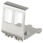 Value 21.99.3009 Rail-mount Network Adapters Silver Fasteners