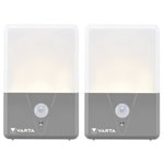 Varta 16634101402 Motion Sensor Light Twin LED 40 lm Grey 60 g Battery-powered