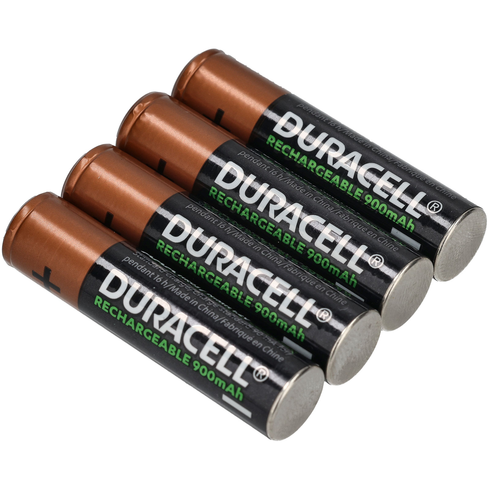 Duracell Rechargeable Batteries AAA 900mAh With or W/O Fast Charger lot  NiMH NEW