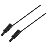 VOLTCRAFT VC-16832955 Test lead black 4mm 2.5mm² 1m CAT IV 600V 32A