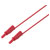 VOLTCRAFT VC-16832960 Test lead Red 4mm 2m CAT IV 600V 32A 2.5mm²
