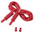 VOLTCRAFT VC-16832960 Test lead Red 4mm 2m CAT IV 600V 32A 2.5mm²