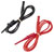 VOLTCRAFT VC-17182160 MSL-528 Test lead 4 mm safety plug 1.2 m Red Black
