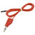 VOLTCRAFT VC-17182170 MSL-315 rot Test lead Red 4 mm plug 0.64 mm socket 1m