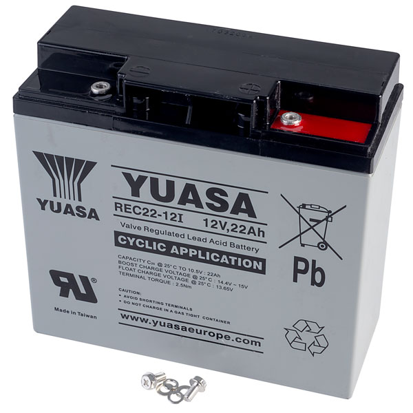 Click to view product details and reviews for Yuasa Rec22 12i Non Fr Deep Cycle Cyclic Sla 12v 22ah.