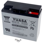 Yuasa REC22-12I Deep Cycle Cyclic Industrial VRLA Battery 12V 22Ah