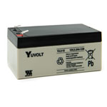 Yuasa Yuvolt Yucel Y3.2-12 Valve Regulated Lead Acid SLA Battery 12V 3.2Ah