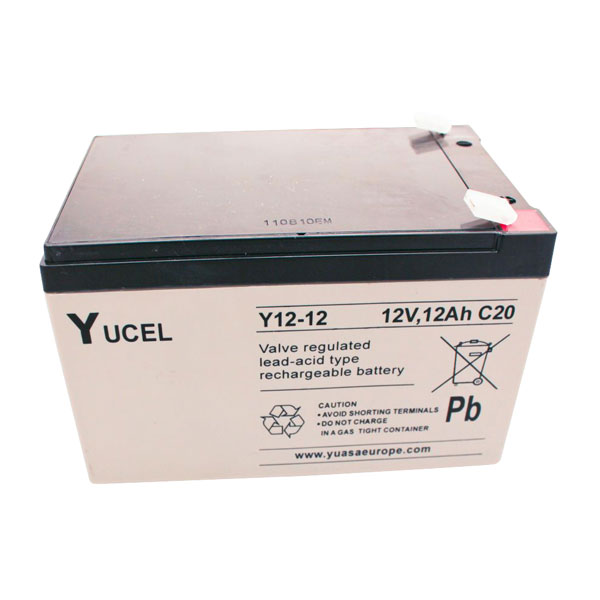  Yucel Y12-12 Valve Regulated Lead Acid SLA Battery 12V 12.0Ah