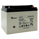 Yuasa Yuvolt Yucel Y38-12I Valve Regulated Lead Acid SLA Battery 12V 38.0Ah