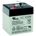 Yuasa Yuvolt Yucel Y1-6 Valve Regulated Lead Acid SLA Battery 6V 1.0Ah